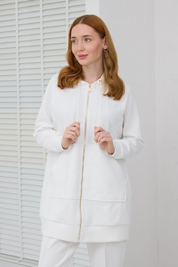 Scuba Suit with Embossed Pattern - 6