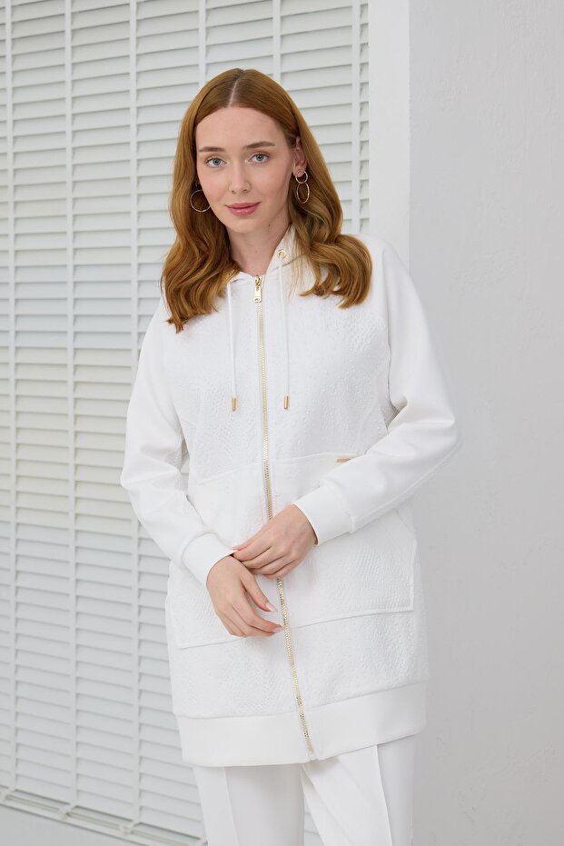 Scuba Suit with Embossed Pattern - 5