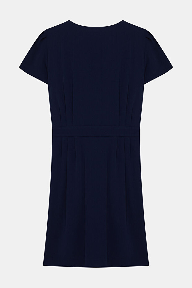 LACİVERT ELBİSE - 2