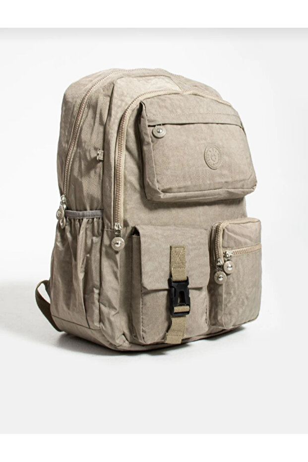 Ultra Light Multi-Pocket Waterproof Backpack Mink - 1