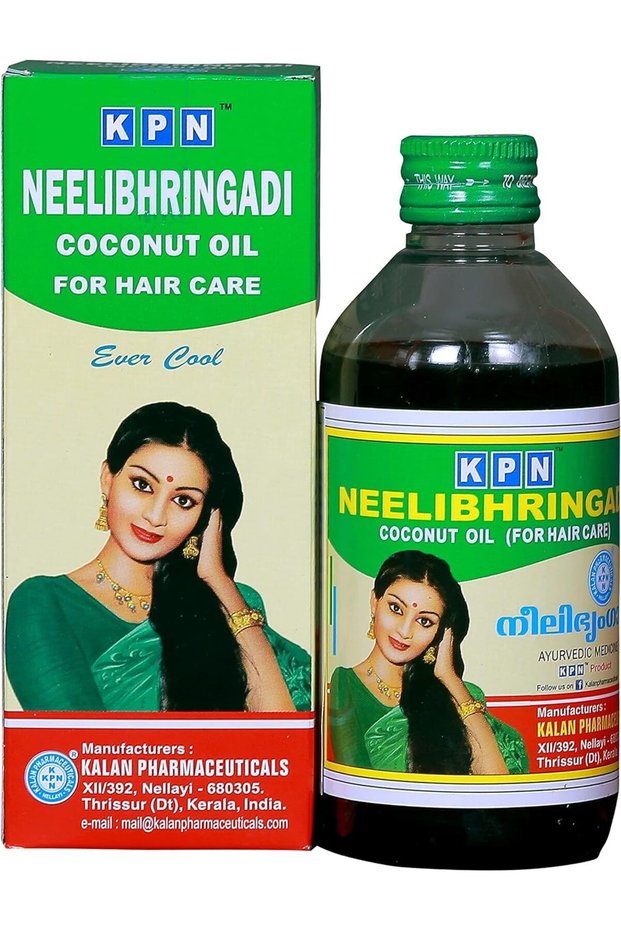 (KPS MARK) Kalans Products Neelibhringadi Coconut Hair Oil, 200ml