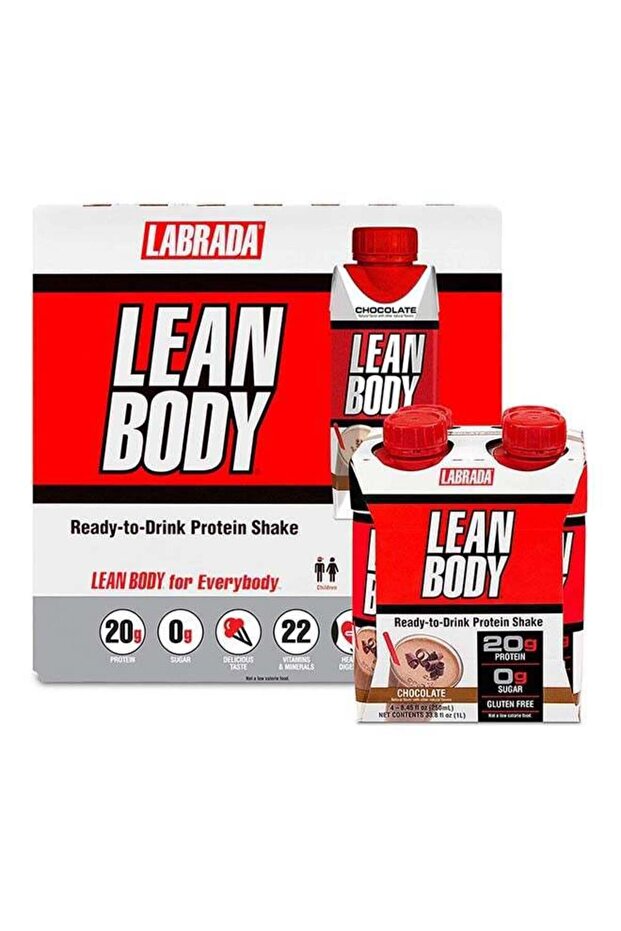 16-Piece Lean Body Ready To Drink Protein Shake-Chocolate