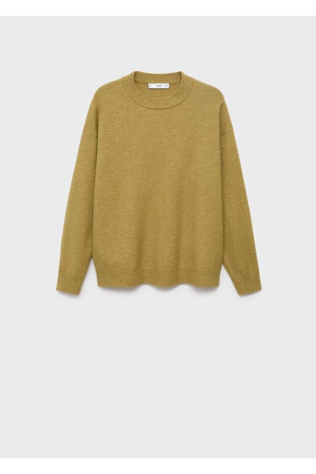 Übergroßer Pullover mit Rippendetails - 3