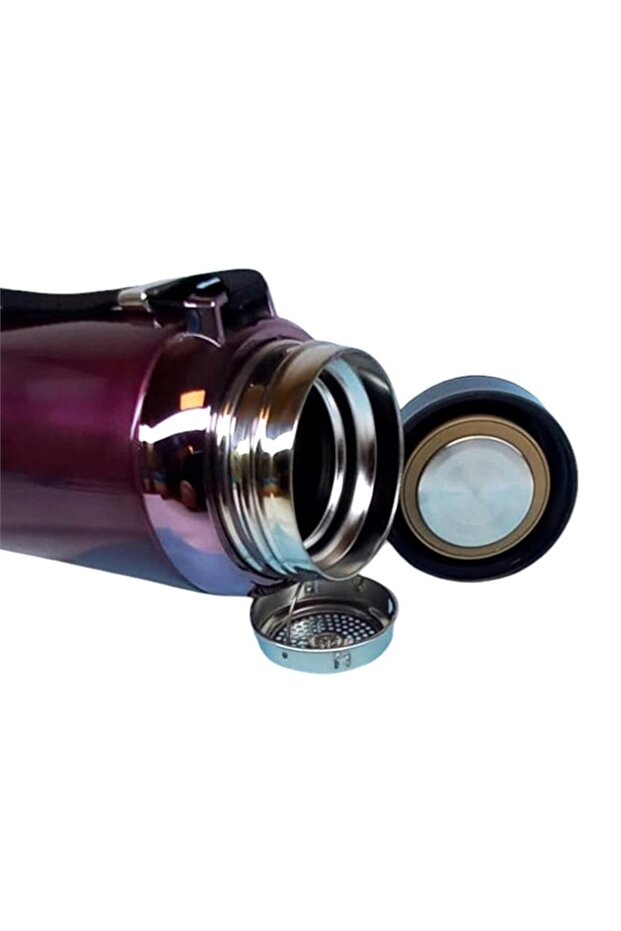 1Lt Çelik Termos Mor - 4