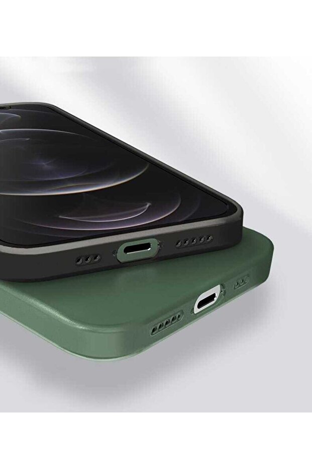 حافظة ECRZ Tiny المتوافقة مع هاتف iPhone 12 Pro - أخضر فاتح - 6