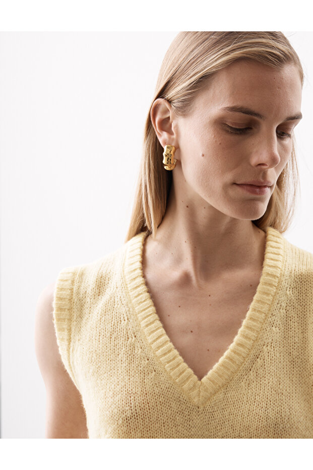 Dikiş Detaylı Süveter - 3