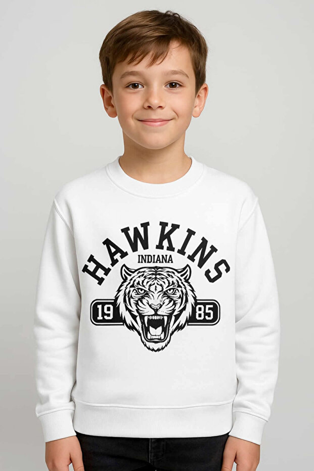 New Season 100% Cotton Thick Fleece Lined Children's Sweatshirt