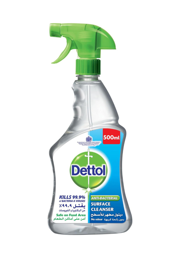 Anti-bacterial Surface Cleanser Spray Bottle, 500 ml