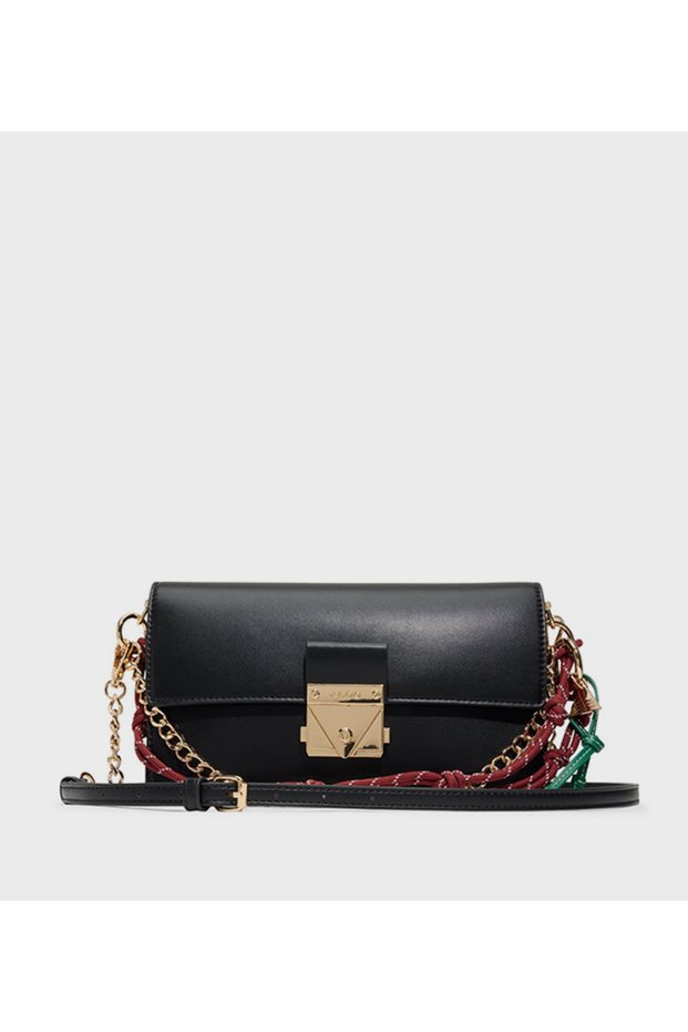 Evengelia Textured Flap Crossbody Bag