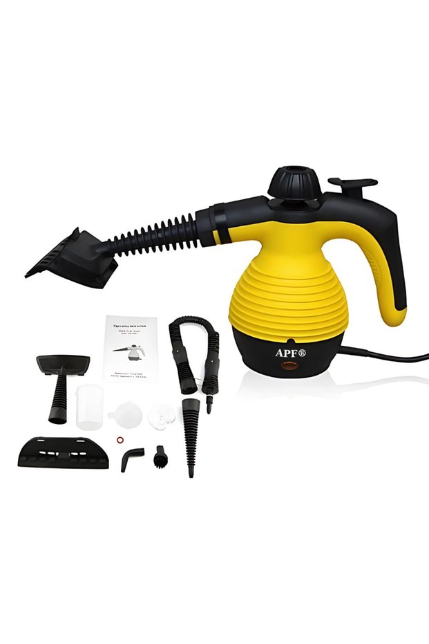 Handheld, portable steam cleaner