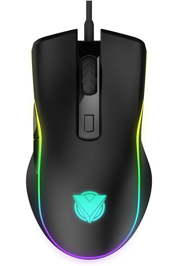 ماوس الألعاب السلكي M70 مع منفذ USB و7 أزرار قابلة للبرمجة وإضاءة خلفية RGB