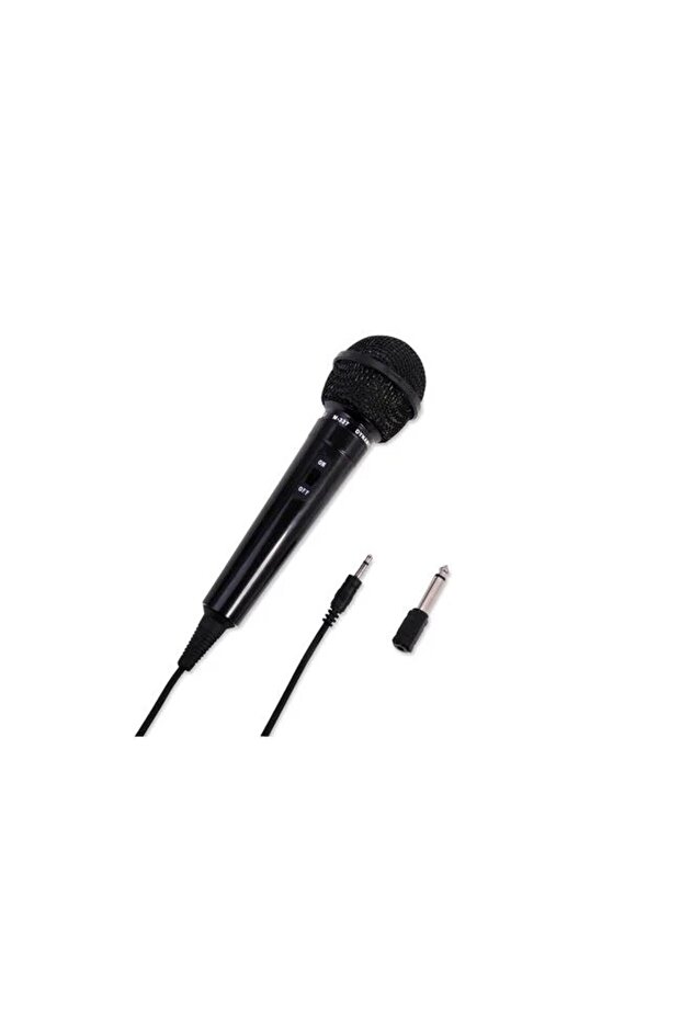 Dynamic Microphone with 3.5mm adapter, 2m cable - 3