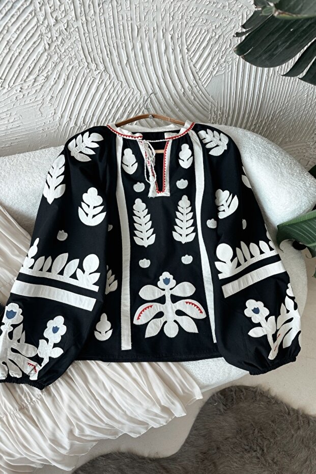 Zerda Siyah Bluz - 6