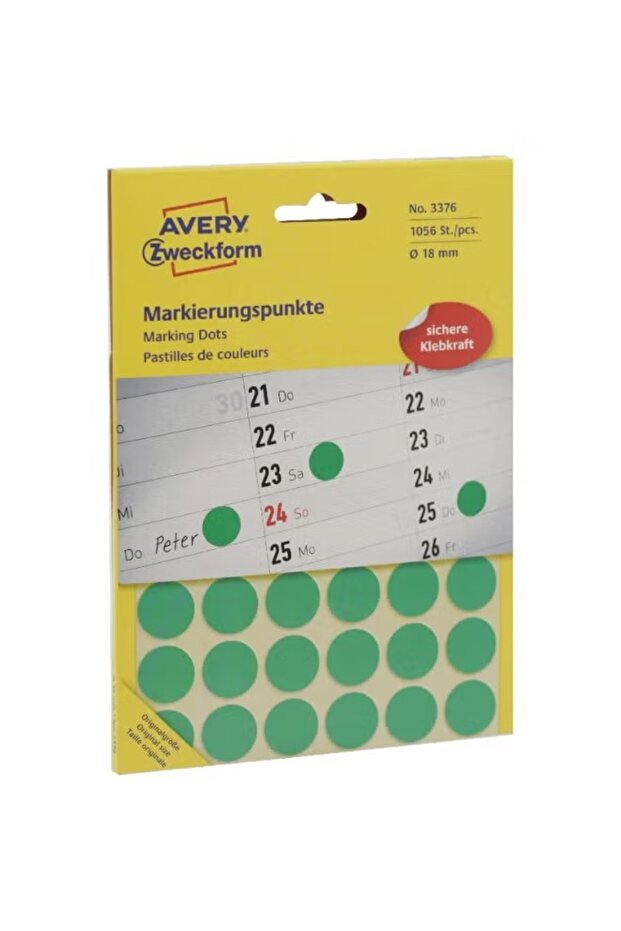 ملصقات ترميز الألوان - ألوان متنوعة - 1