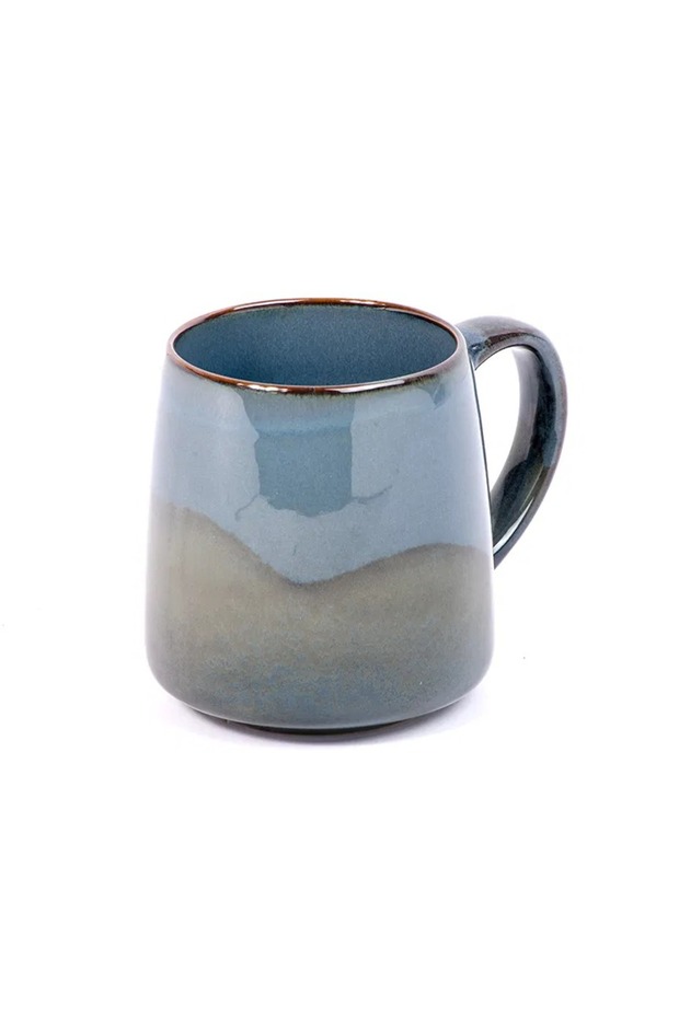 كوب خزفي رمادي - 1