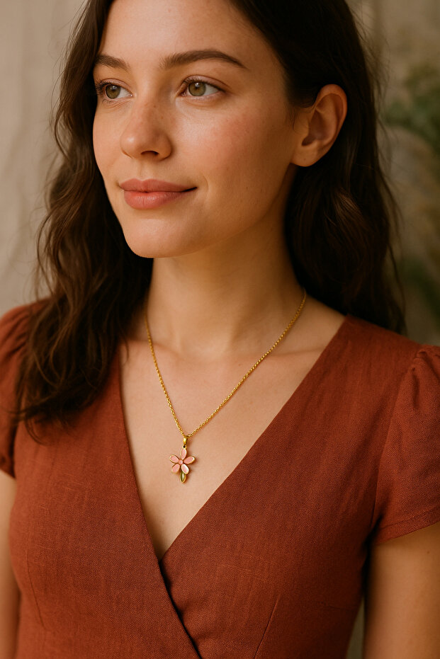 Baharın Çiçeği Kolyesi - 3