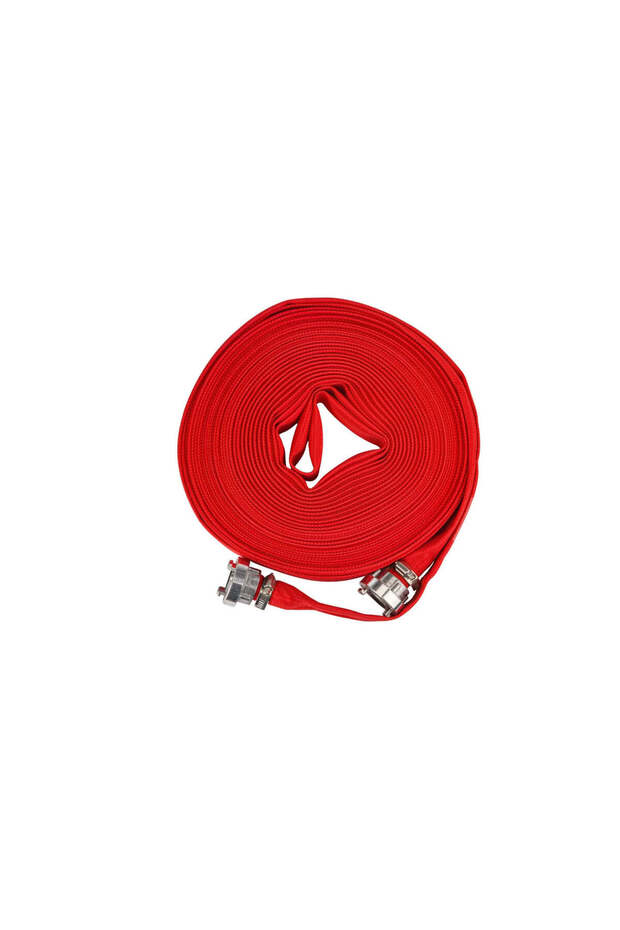 Firefighter Hose with Quick Connector, 1", 30 m, 8 bar, Red Technic RTWS0066 - 7