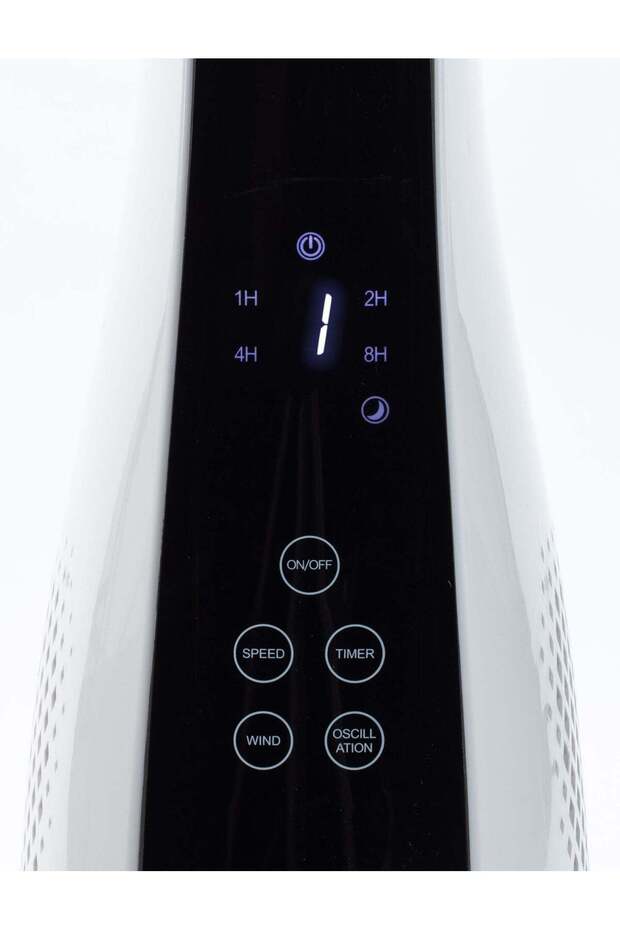 Ventilator coloană cu telecomandă și LED, WK300Wt,