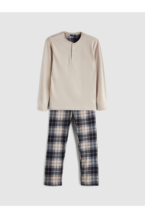 Standart Kalıp Erkek Pijama - 1