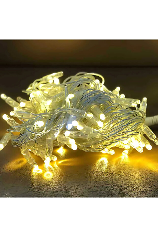 50M 480LED Fairy String Lights – Warm White Glow, Clear Cable, Indoor/Outdoor Decor
