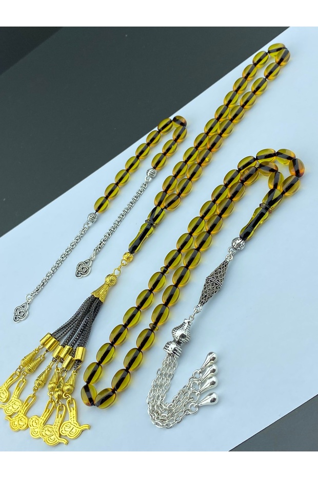 Capsule Cut Fire Amber Set of 3 (33 Pieces, Mascot and Zaza)
