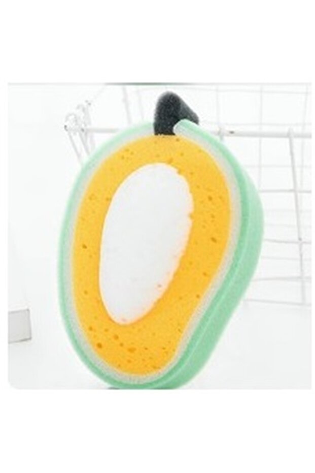 Mango-shaped kitchen sponge - 3