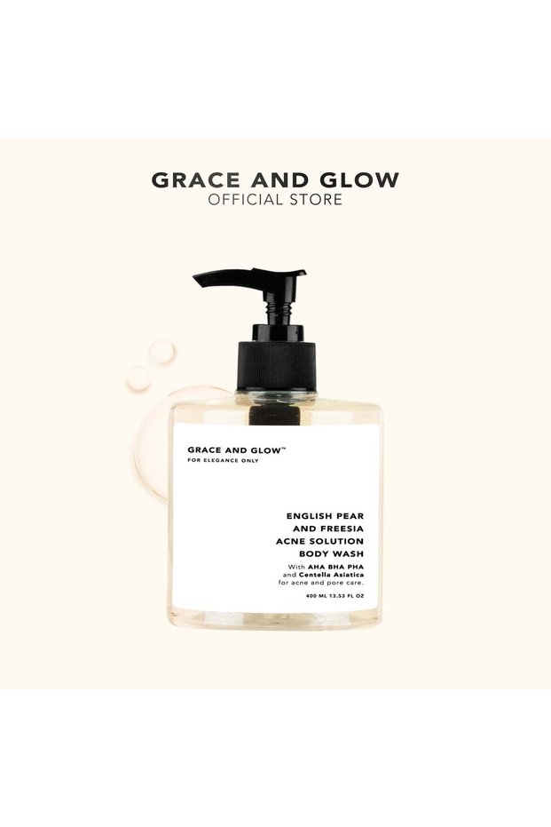 Grace And Glow English Pear & Freesia Body Wash