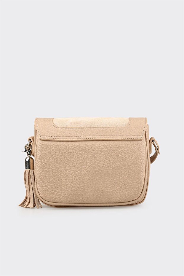 Bej Kadın Çapraz Çanta - 3
