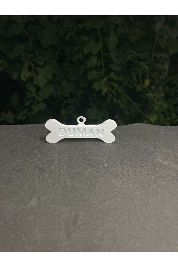 Köpek isimlik Tasmaya takılabilir Kemik Şeklinde Künye /Desenli Köpek İsimliği /İsimli Köpek Tasması - 5