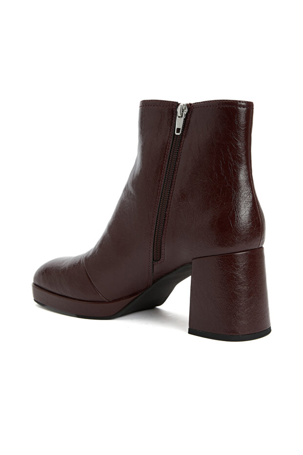 Bordo Kadın Bot - 3