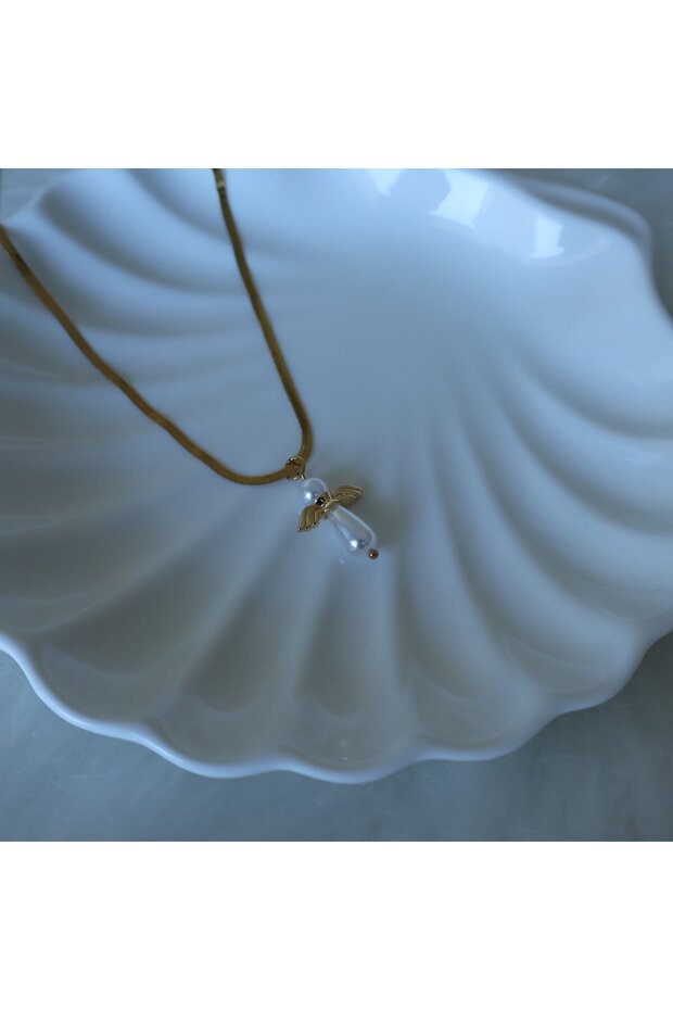 Angel Steel Necklace