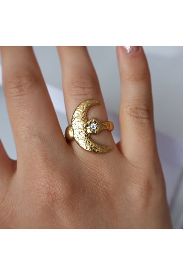 Lunara Steel Ring