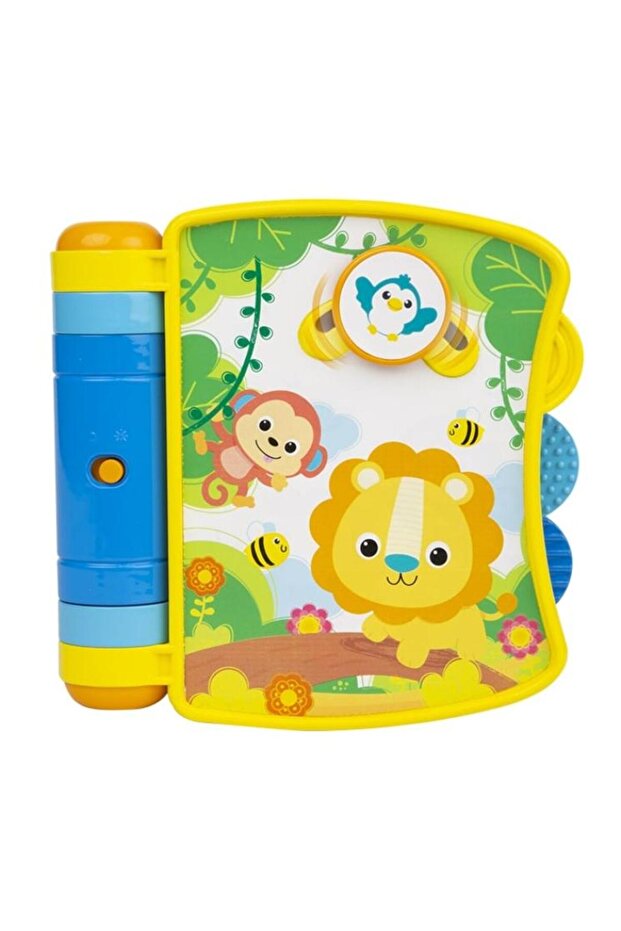 Animal Friends Fun Book | Interactive Learning Toy with Lights, Sounds & Music - 1