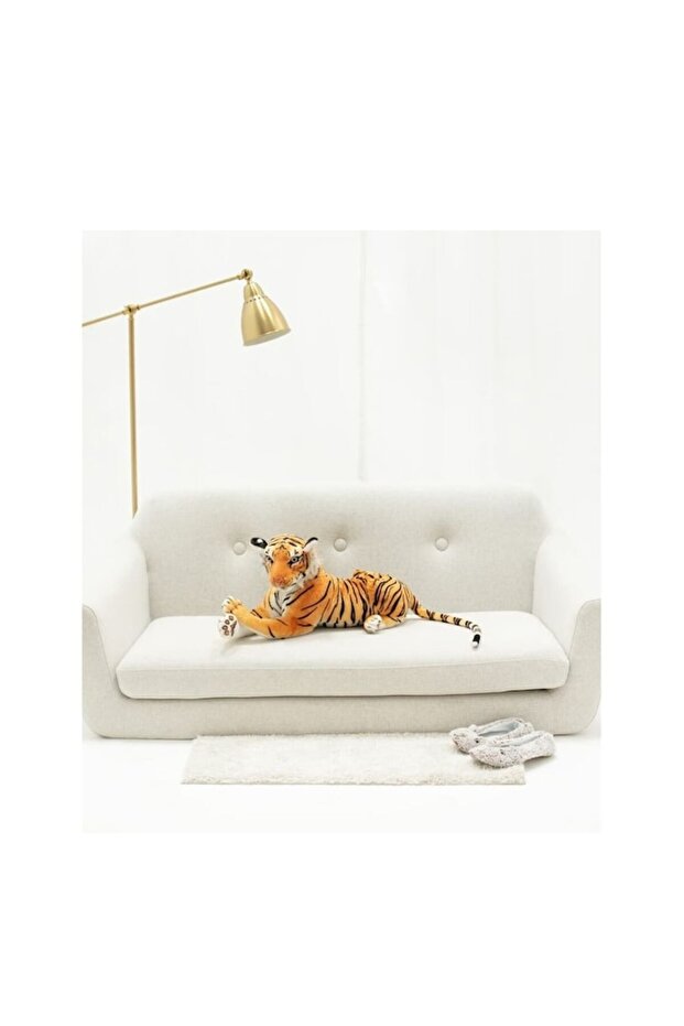 Tigru de plus, multicolor, 70 cm - 3