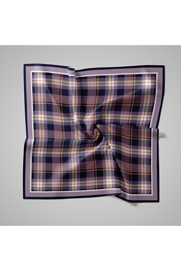 Natural Patterned Scarf - 1