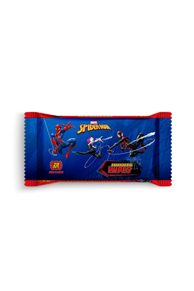 مناديل سبايدرمان للأطفال من ديزني DISNEY SPIDERMAN مبللة برائحة منعشة 20 منديل