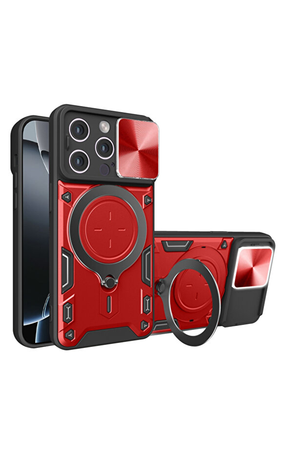 iPhone 16 Pro CamGuard Pro case, red - 1