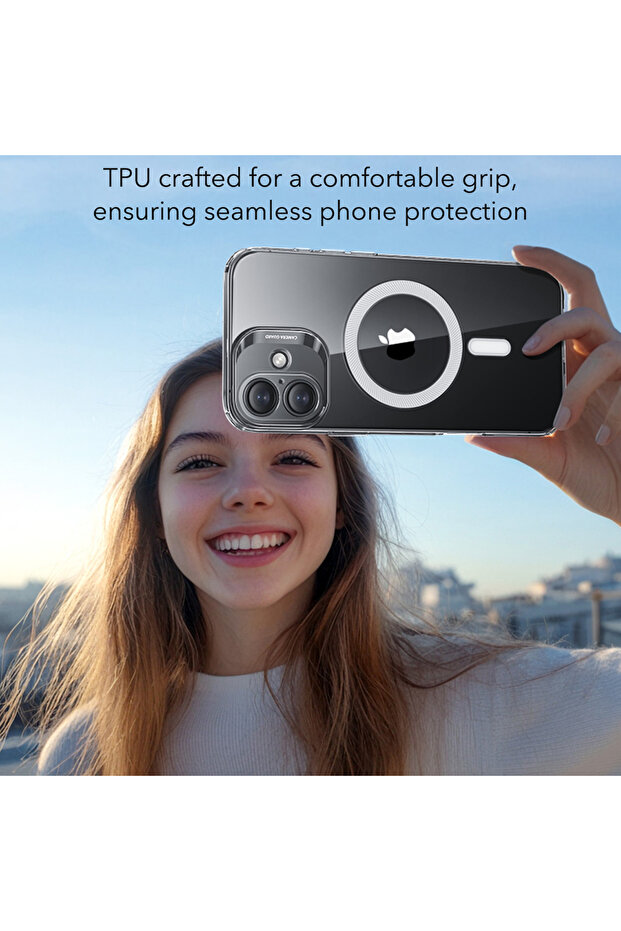 Husa iPhone 16 Plus Zero HaloLock, transparenta - 4