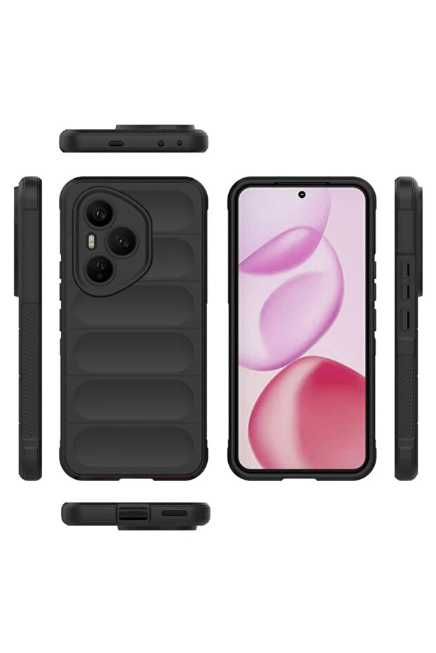 Honor 400 Pro Magic Shield case, black - 8