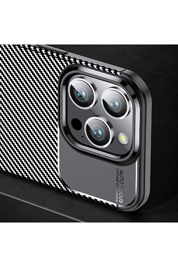 OnePlus 13R CarbonFiber Case, Black - 3