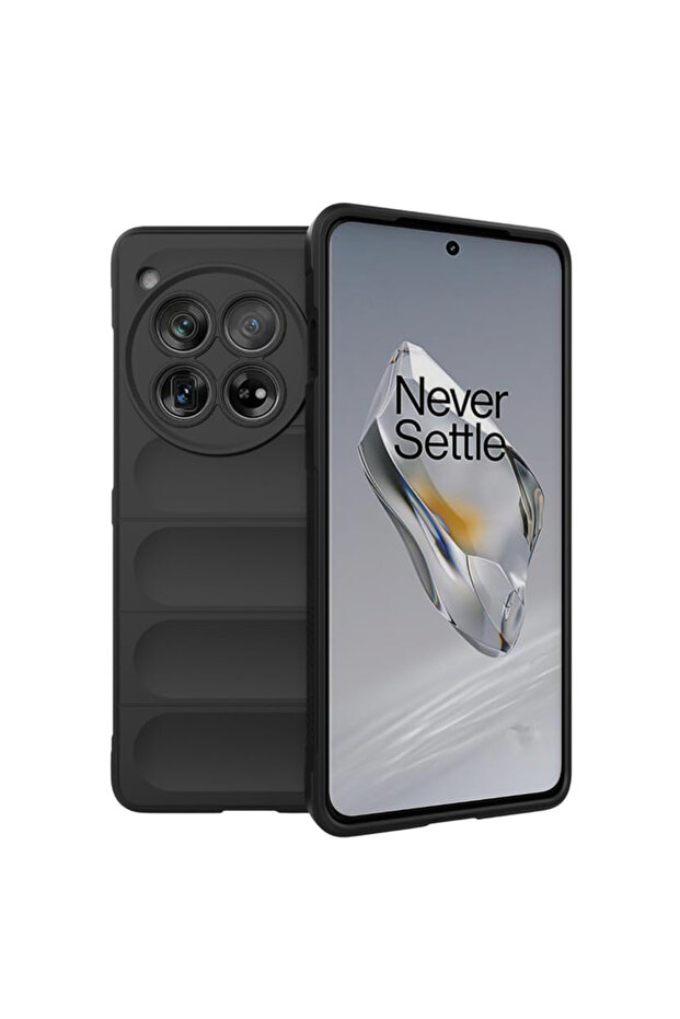 Husa OnePlus 12 Magic Shield, μαύρο - 1