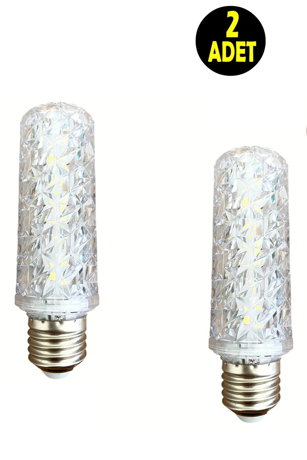 2 Adet 15 W E 27 Duy 1600 Lümen Kristal Ampul Led Ampul Avize Oturma Odası Salon Mutfak Lambası - 1