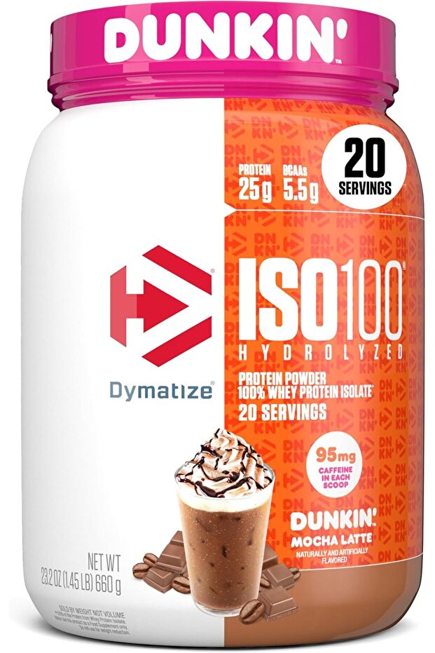 x Dunkin' Mocha Latte ISO100 Protein Powder