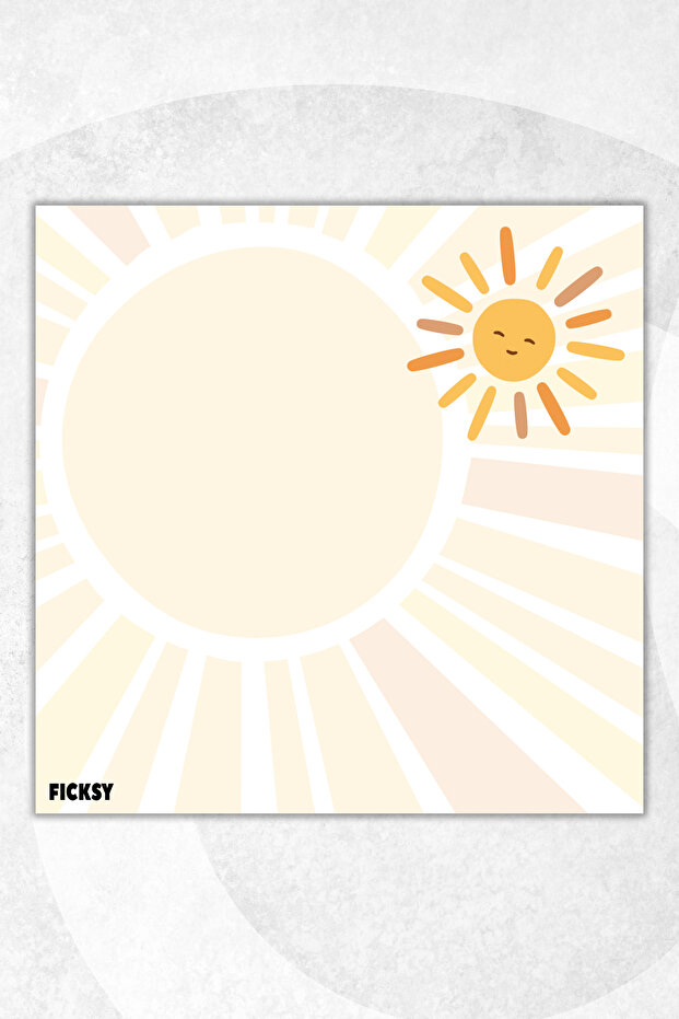 Notepad - 9*9 cm Size - 50 Sheets - Notepad - Memopad - Note Paper - to Do List - Notebook - 1