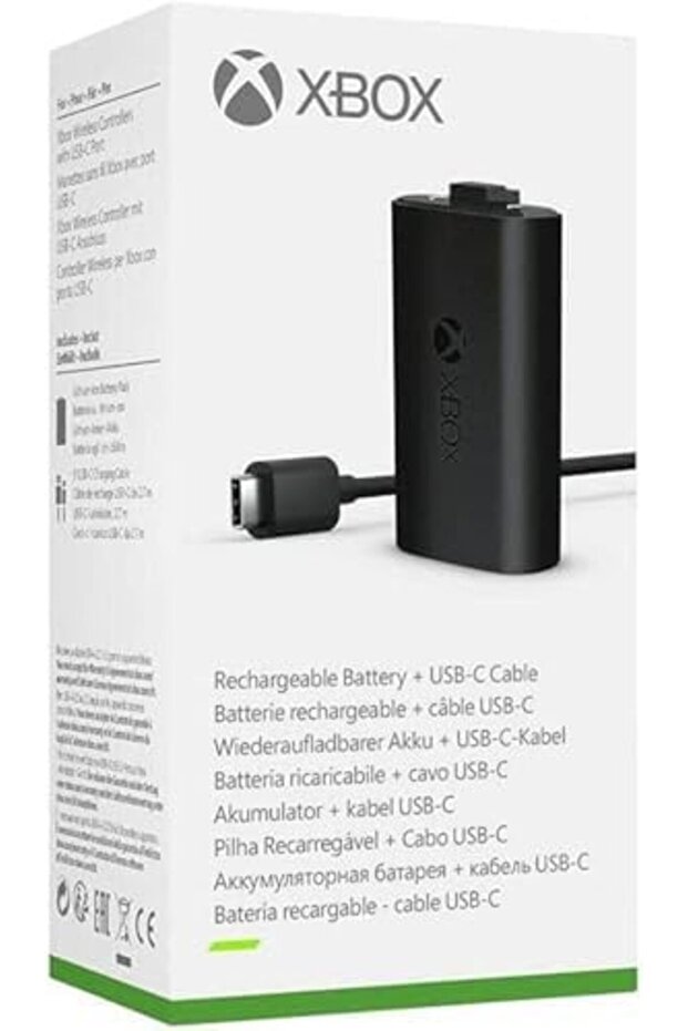 Xbox Rechargeable Battery + USB-C Cable - Original New