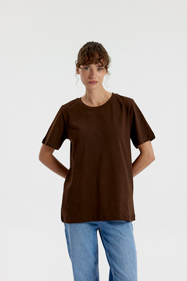 Essential %100 Pamuk Basic Tshirt - 1