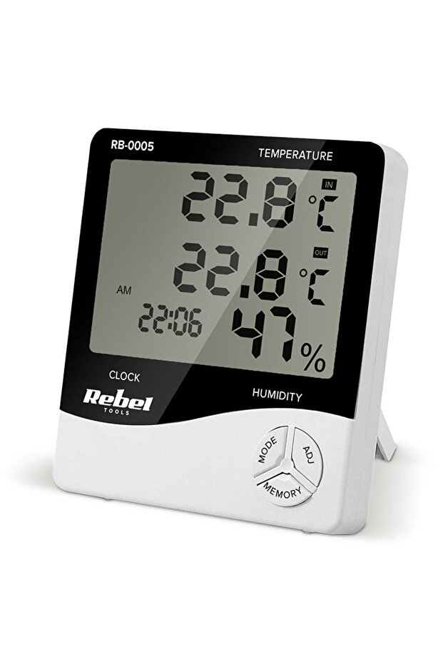 Weather Station - Temperature measurement, humidity, calendar function - 2