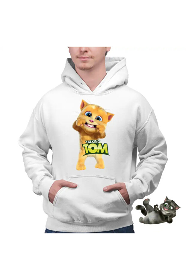 Hanorac Barbati Ginger Talking Tom - 2