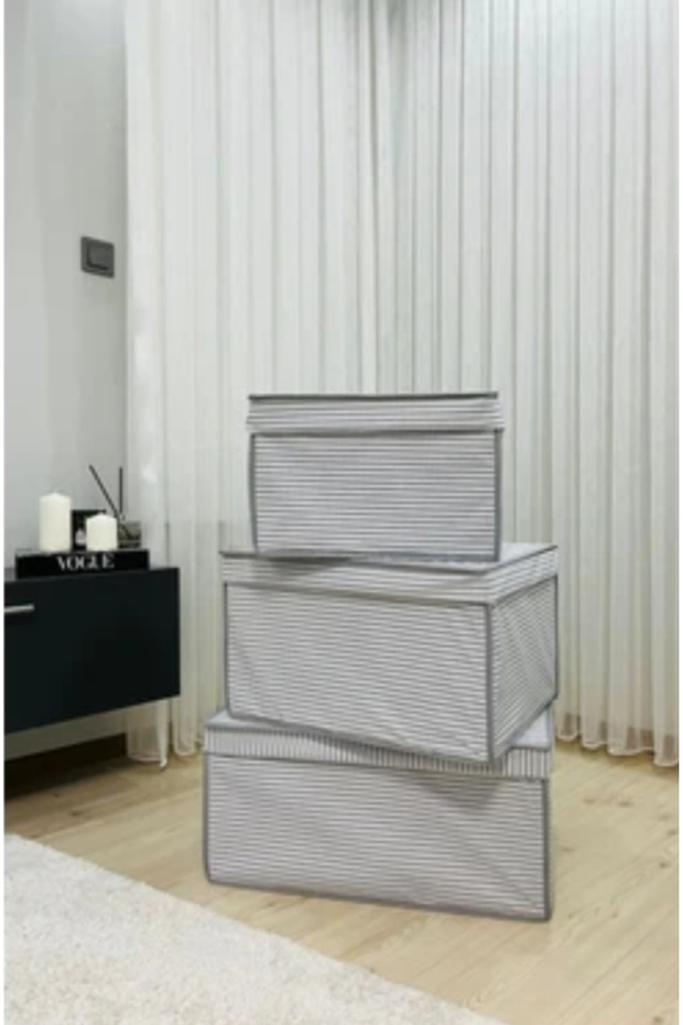 3-Purpose Storage Box – In-Base, Tidy and Practical Storage Solution