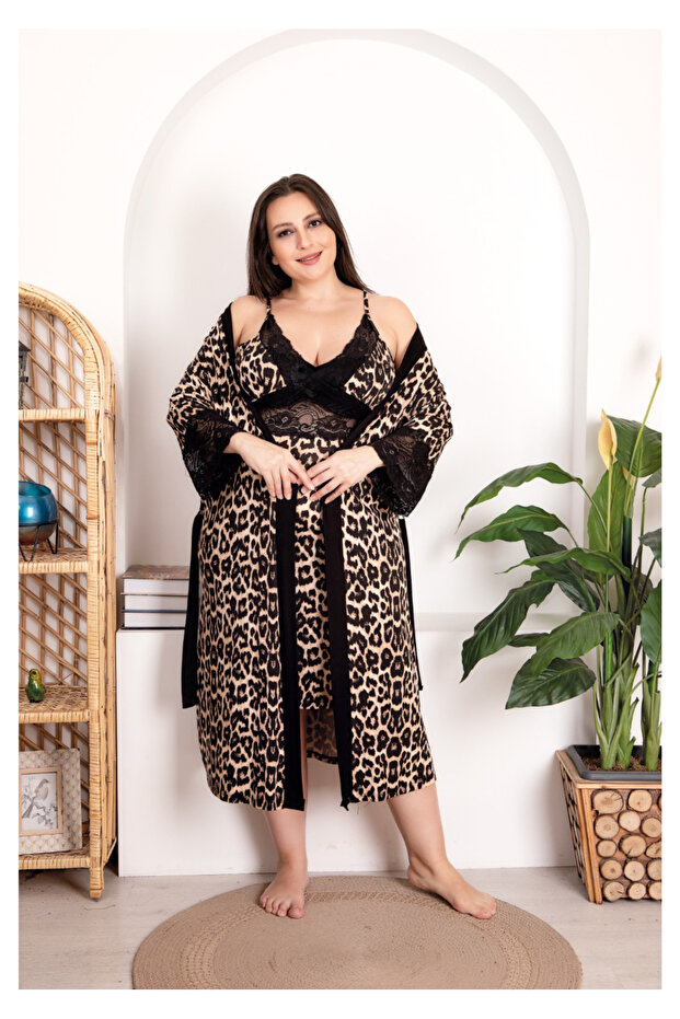 Rochie de acasă de mărime mare - 1